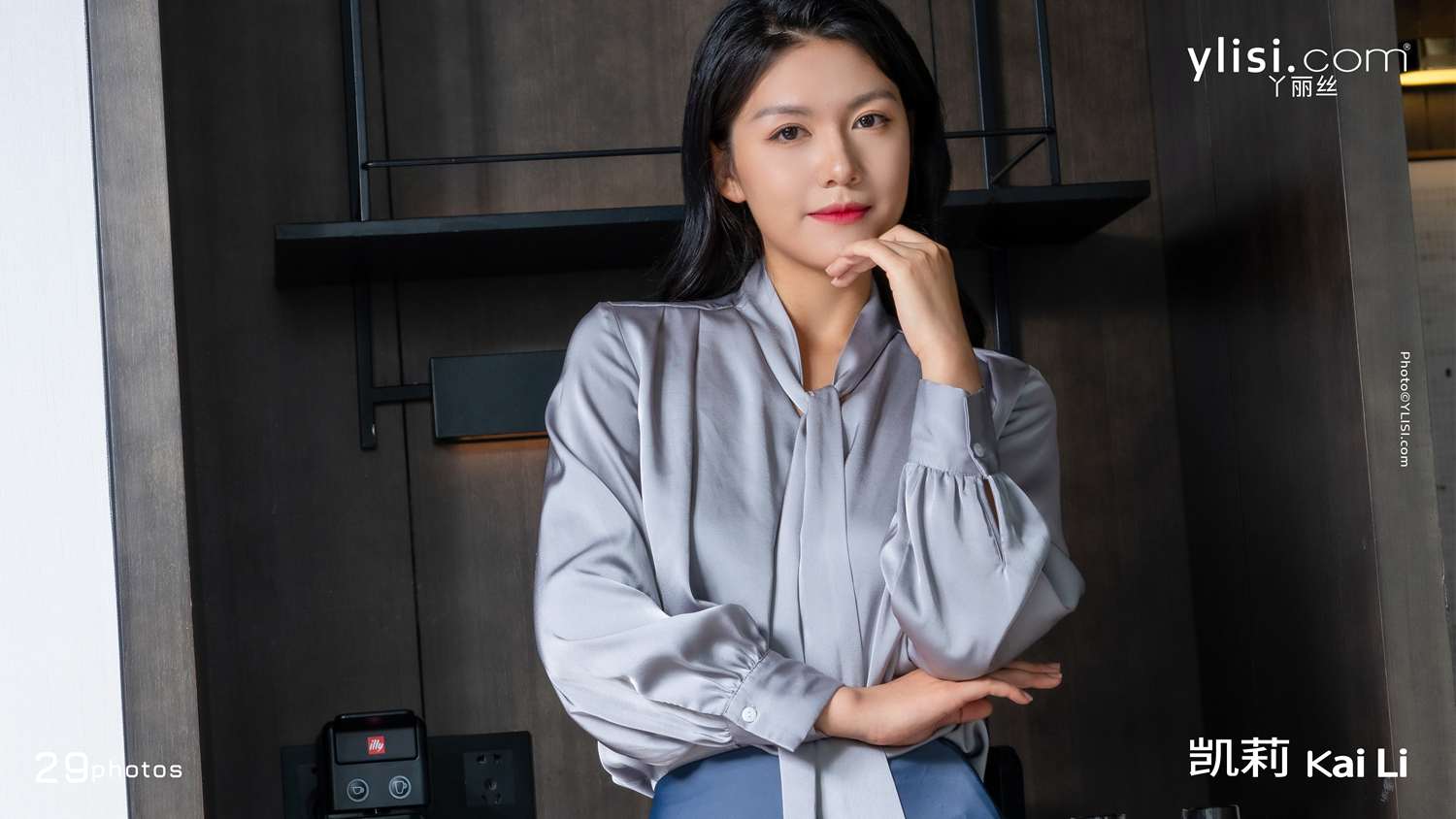 null Green sandals for workplace beauties 高清写真套图