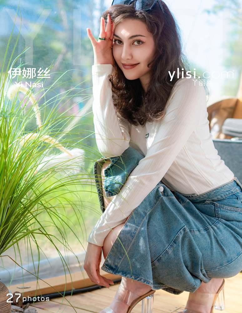 Yi Nasi Transparent sandals in the sun 高清写真套图